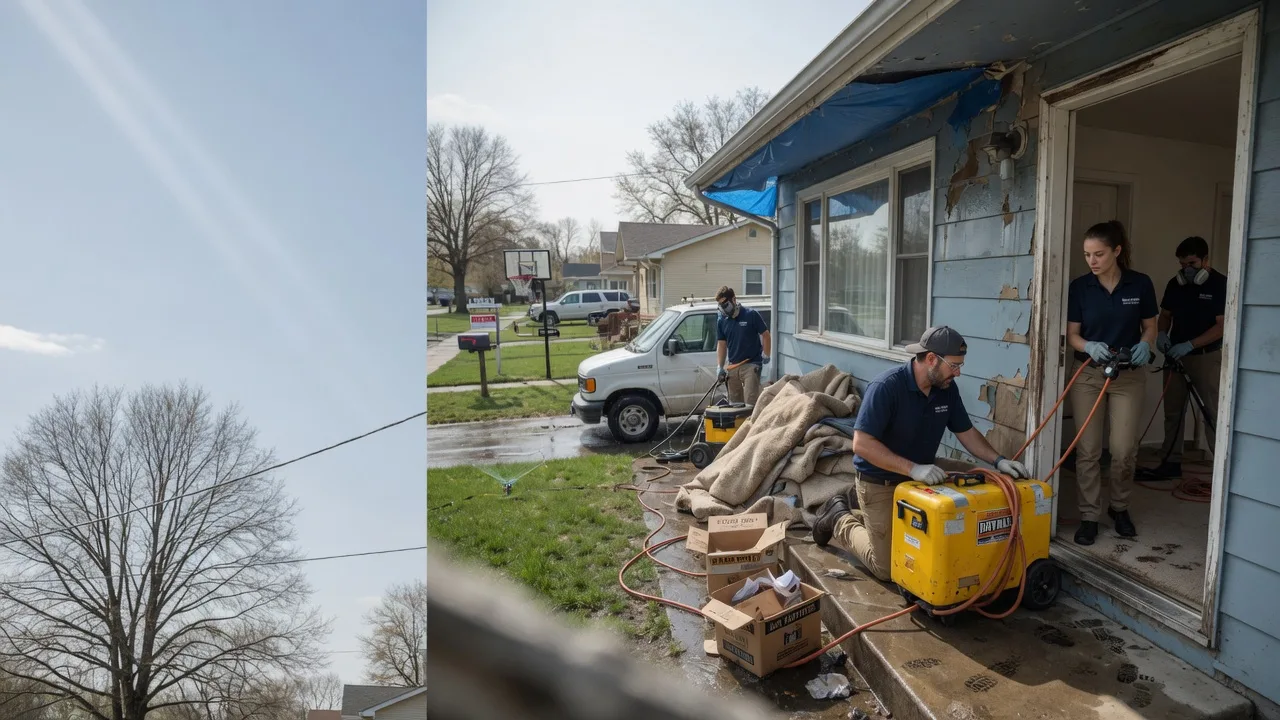 Basement Flood Cleanup in West Columbia, WV near me